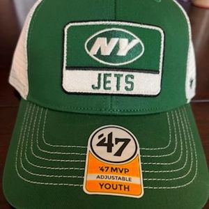 Youth jets adjustable hat NWT
